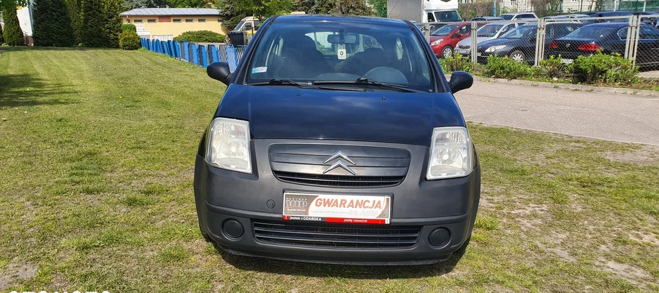 Citroen C2 cena 5600 przebieg: 220145, rok produkcji 2008 z Opatów małe 254